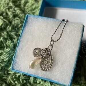 Touchstone Crystal by Swarovski Like A Charm Necklace New in Box